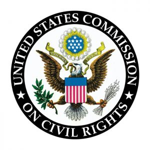 U.S. Commission on Civil Rights Logo. (PRNewsFoto/U.S. Commission on Civil Rights)