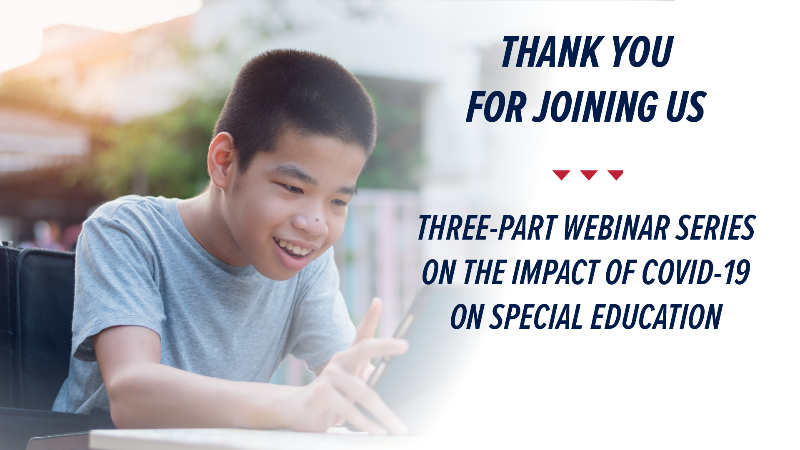 ACDL and Partners Present Webinar Series on Impact of School Closures on Students with Disabilities